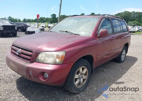 2005 Toyota Highlander V6 from USA, damaged, VIN JTEEP21A950103747